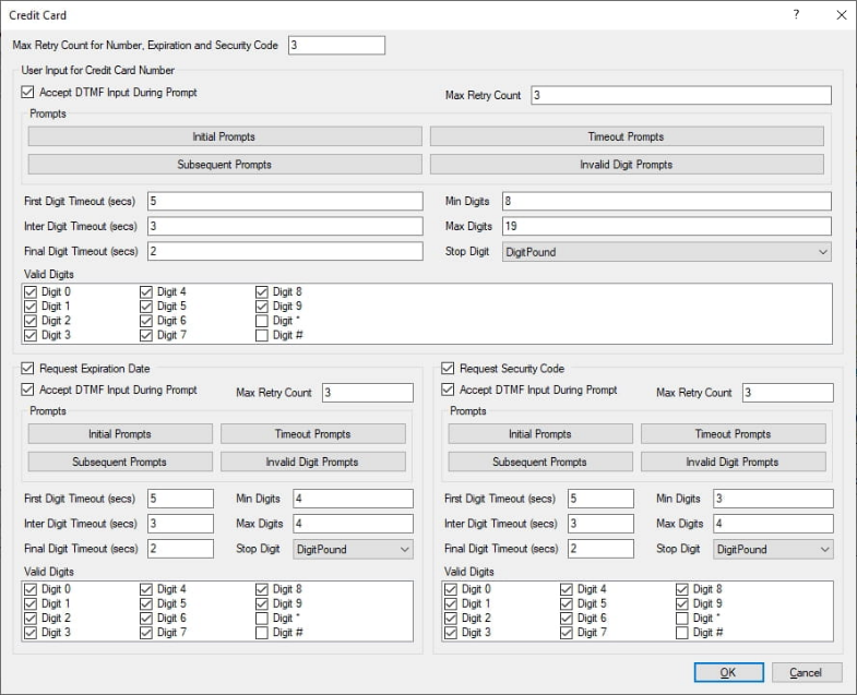 3CX - Credit Card component